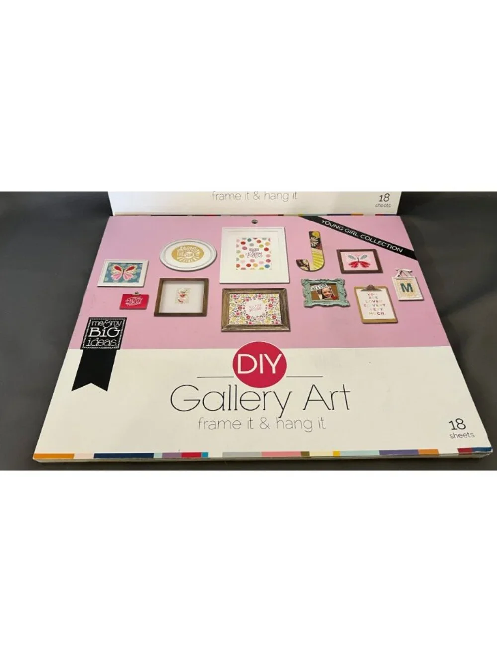 DIY Gallery Art Frame It & Hang It Collection Set 18 Sheets